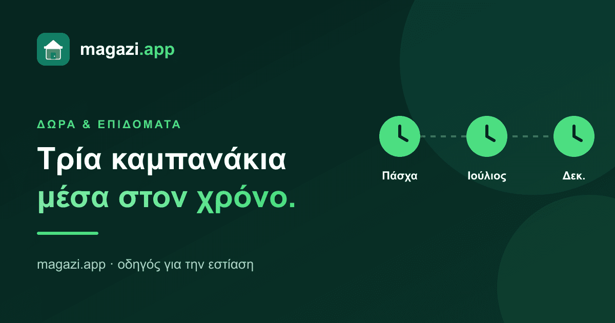 Δώρα και επίδομα αδείας: τα τρία καμπανάκια που πρέπει να περιμένεις